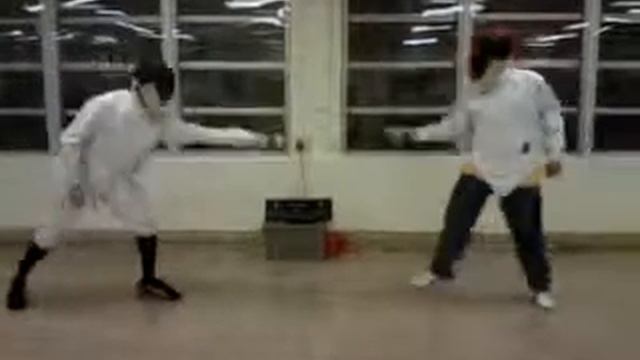 Fencing epee at MFC 28