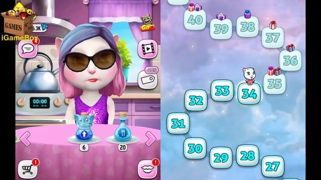 My Talking Angela (vs) My Talking Angela*Gameplay Great Make For Kid #331