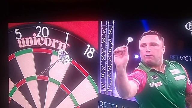 Russ Bray 180 makes the Welshman laugh.