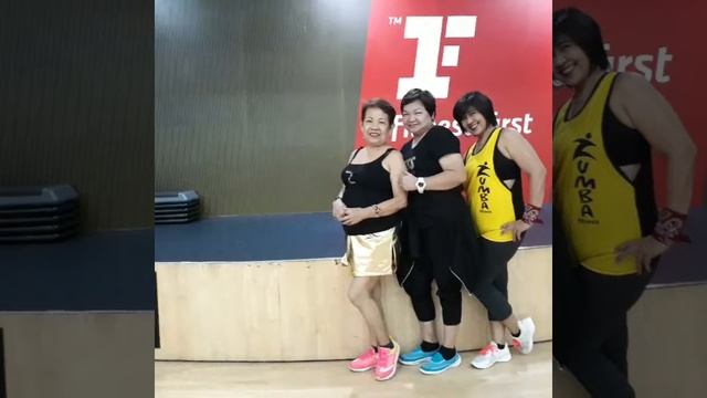 Zumba Mate Selfie :#2 pics makes  life colorful with a friendly friends .