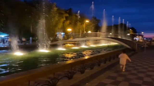 Поющие фонтаны в Батуми