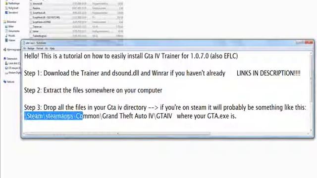 GTA IV NEW TRAINER 1.0.7.0 HACK +EFLC