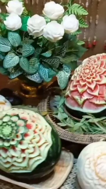 Украшение арбуза