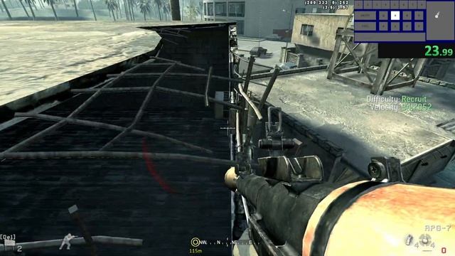 CoD4 "Charlie Don't Surf" [0:47.3] - Speedrun Mod