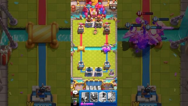Clash Royale 2 на 2 играю с Umka