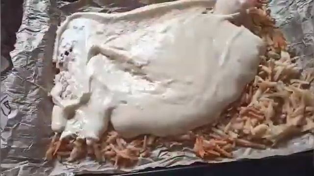 Яблочный рулет.