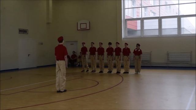 смотр-конкурс на "Лучший юнармейский отряд"