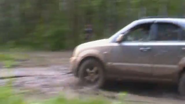 Off-road Нива Уаз Грязь бездорожье