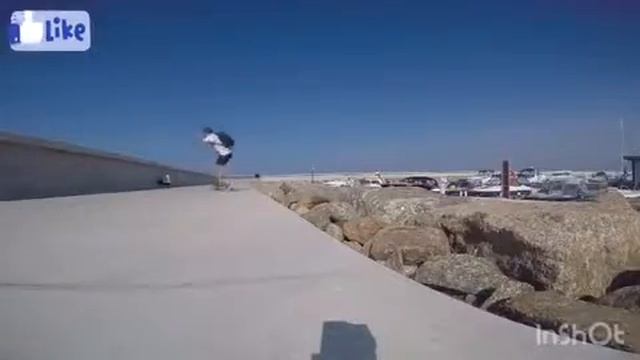 Longboard ride. Tallinn