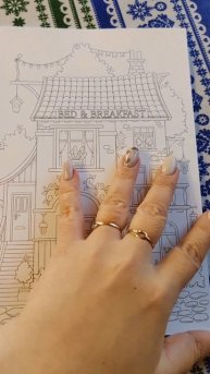 Раскраска Little Town (маленький город).