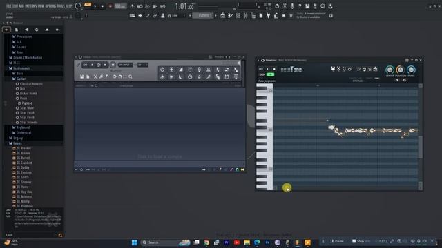 How to use Newtone in FL studio Trial version#flstudio
