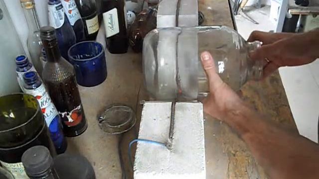 How to cut a 3 liter jar. Specially for Sasha T.