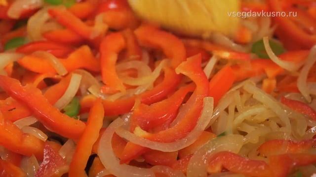 ФРИТТАТА - популярный итальянский завтрак с овощами