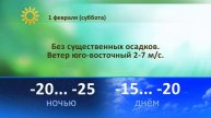 Погода на 30, 31 января и 1 февраля