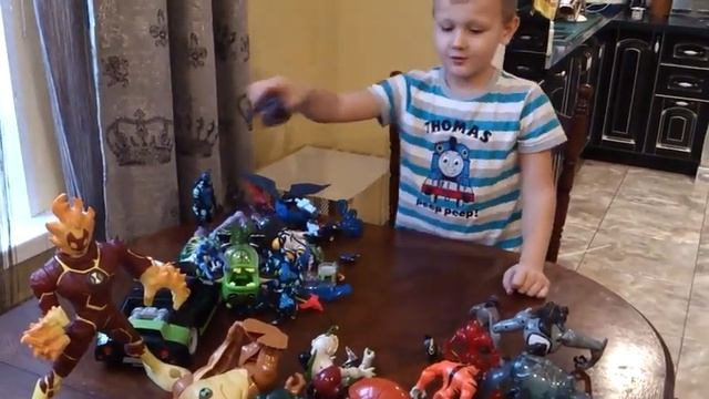 Рассказ о коллекции игрушек BEN 10.mp4