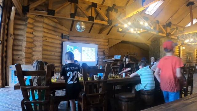 The Summer chess camp Black Pawn  Blitz timelapse . Таймлапс шахматного турнира по блицу