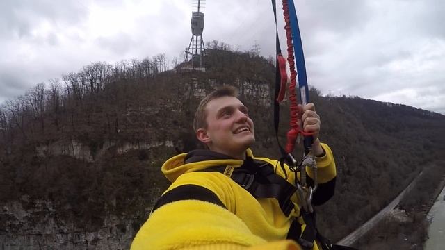 Прыжок с 207 метров / Банджи в SkyPark AJ Hackett Sochi