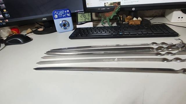 Шампур из Ленты - обзор и обработка