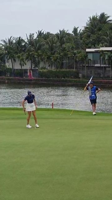 Наталия Гусева на турнире Blue Bay LPGA