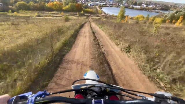Купил новый мотоцикл - MOTOLAND XT250HS YELLOW. Хард горки на двух мотолендах