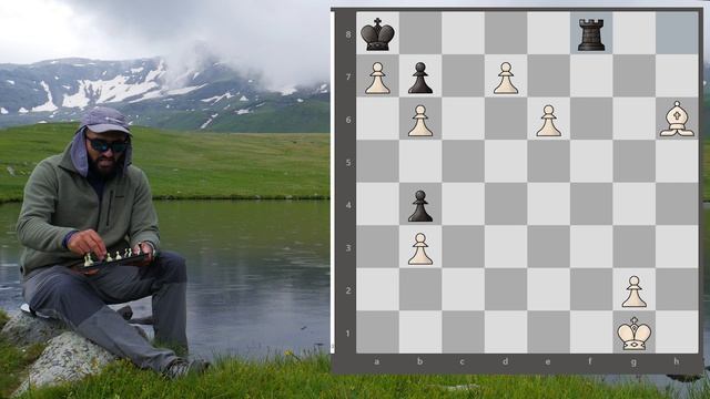 I Analyzed A Chess Puzzle Where White Bishop Corners Torpedo Rook