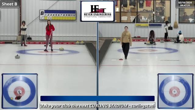 Curling Stadium Fargo - Sheet B 03-16-24