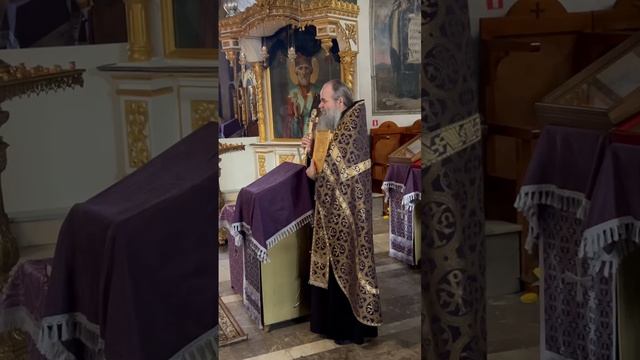 09.03.2025 - Молебен о воинах; прот.Николай Цирке