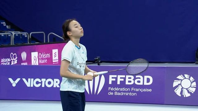 Orleans Masters Badminton 2024 | Hina Akechi (JPN) vs. Manami Suizu (JPN) | SF