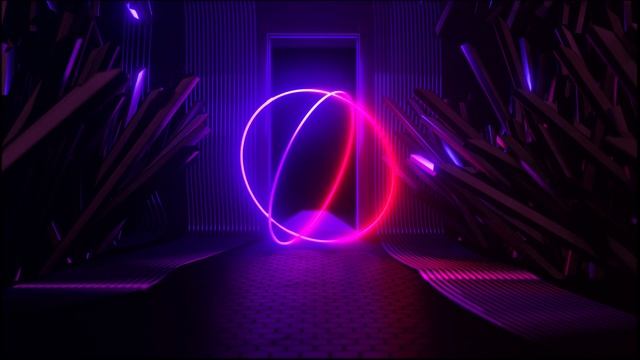 Neon platform - Rendered in Blender 2.93 EEVEE
