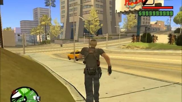 Mod cambia letrero (VINEWOOD) por Hollywood GTA san andreas
