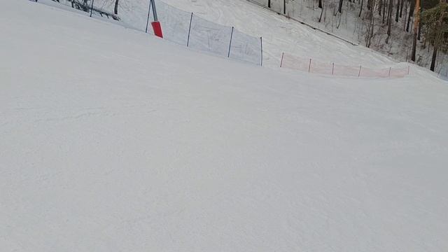 Спуск с красной ирассы . Бобровый лог.  🦫