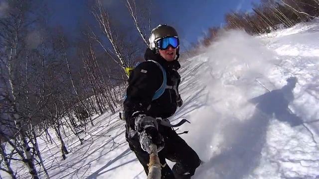 Приисковый 2014 - один спуск / Priiskovy Freeride