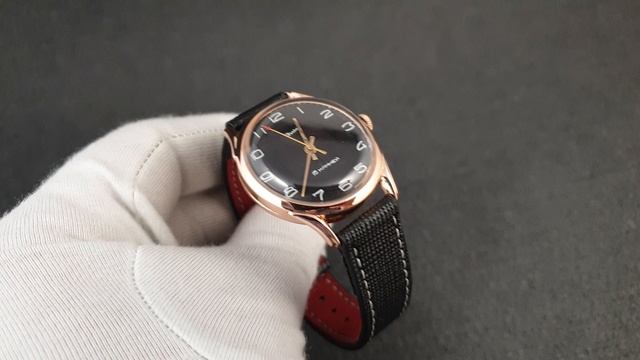 Ремешок для винтажных часов ЗИМ B-42 из кожи теленка.