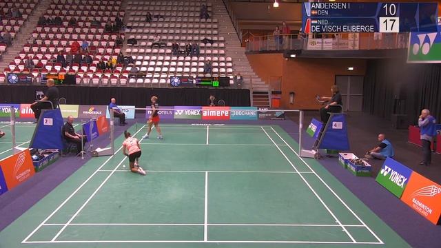 Irina Amalie Andersen vs Soraya De Visch Eijbergen (WS, R32) - YONEX Dutch Open 2019