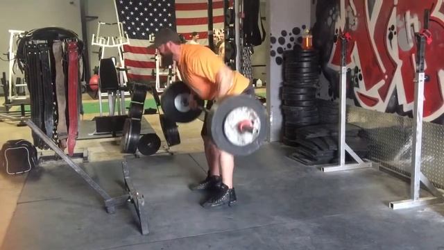 Deadstop Barbell Rows