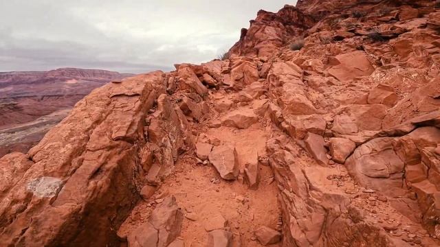 HIDDEN GEM in Grand Canyon - Spencer Trail - Cinematic Walking Tour 4k