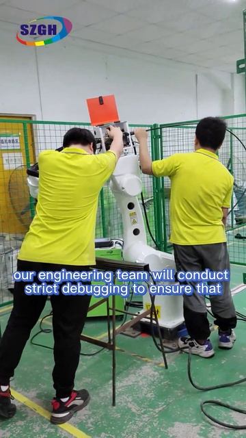 SZGH Engineers debug and test weld