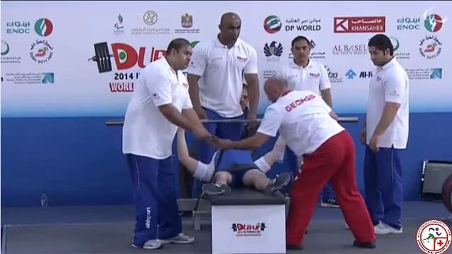 Davit Kobalia Georgia Men's -80 kg - IPC Powerlifting World Championships