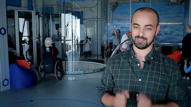 Неботерапия в действии! Полеты в эротрубе NeoFly г Казань