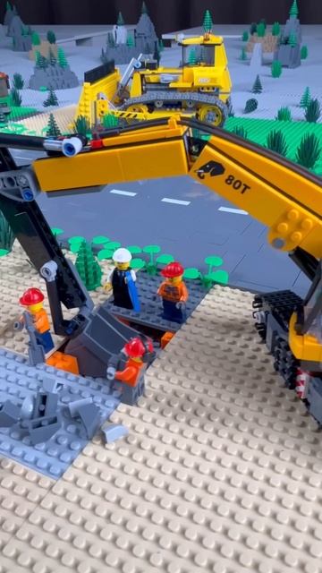 Пока тружусь над проектом LEGO CITY BRICKSOPOLIS, вот Вам новая залипалка работы техники)