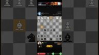 How to capture queen with knight strategy | Online 50k bet chess with real opponents live #trending