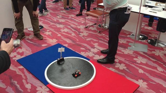 All Japan Robot Sumo Mini. Россия - Япония