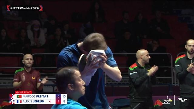 FULL MATCH | LEBRUN Alexis vs FREITAS Marcos | MT QF | #ITTFWorlds2024