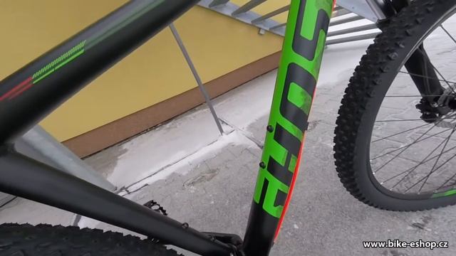 Ghost Kato 3 black/green/red 2017 - horské kolo