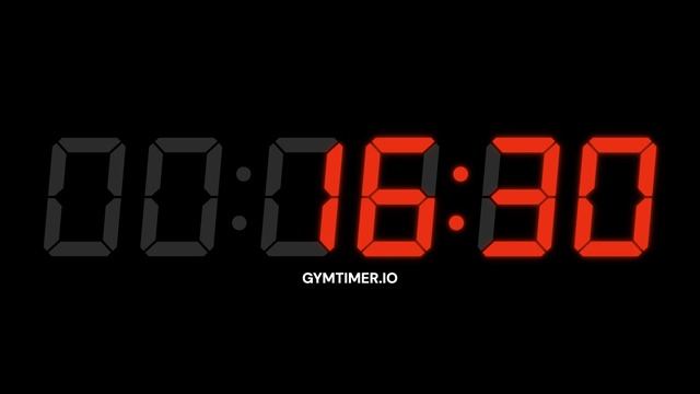 33 Minutes Timer Counting Down for CrossFit/Gym/Training/Fitness [LCD/BEEP/NO MUSIC]