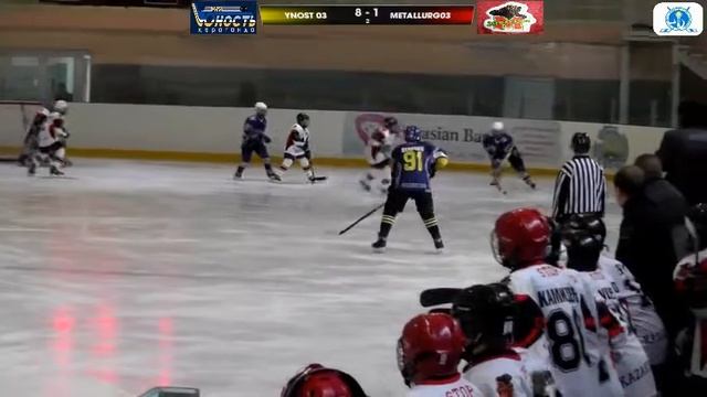 25.04.16.  в 13.00.  ХК Юность 03-ХК Металлург 03