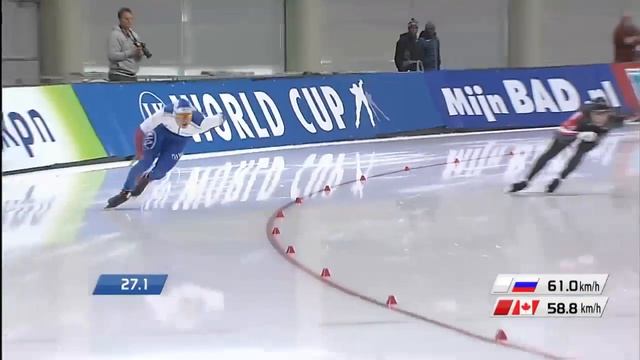 20.11.2015. Speed Skating. 500 m. Pavel Kulizhnikov. WR. 33.98!