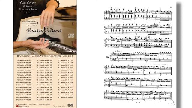 Carl Czerny: Estudio Op. 100 No. 65