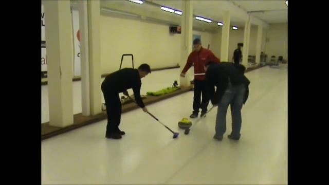 Curling Match under GamingHill The Experience - Riga 2013