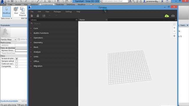 REVIT. Dynamo random surface.